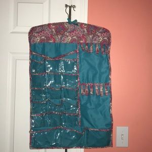 Paisley Hanging Jewelry Organizer